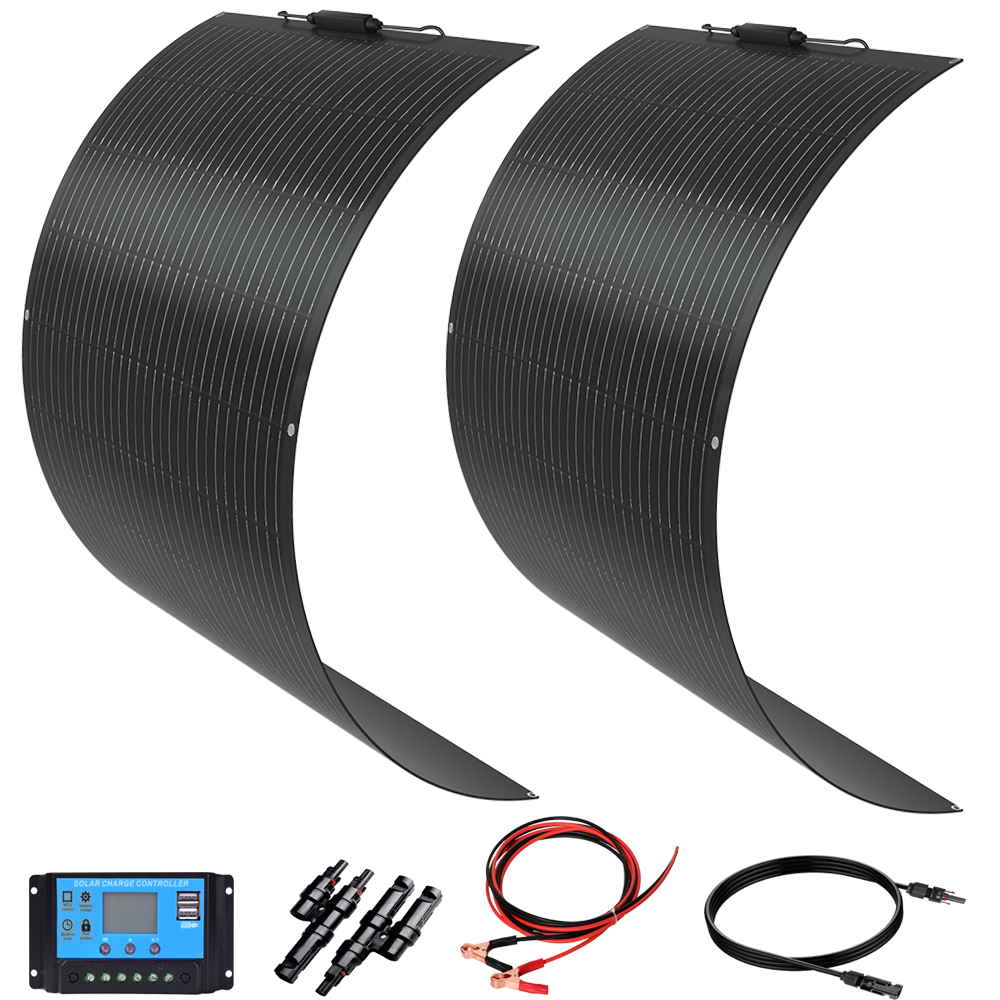 Solar Panel 200W - Solar Panel kit แผงโซลาร์เซลล์แบบยืดหยุ่น 200 วัตต์