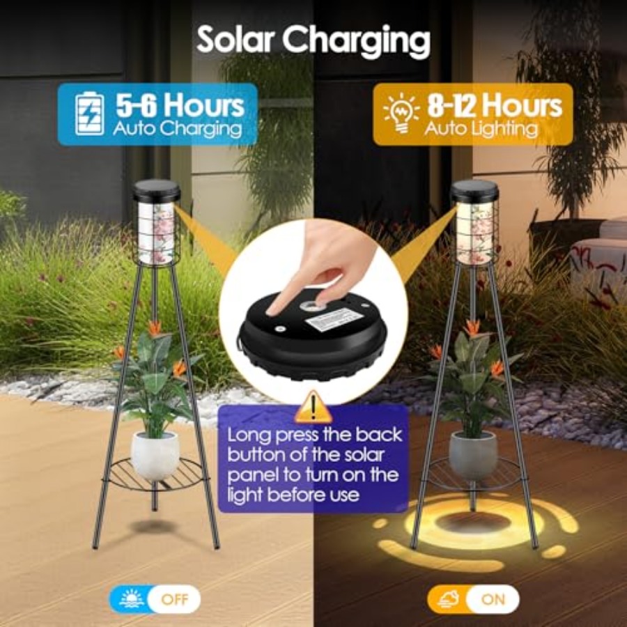 ของขวัญวันแม่สำหรับแม่ ภรรยา ย - Solar Lamp บทวิจารณ์และราคา