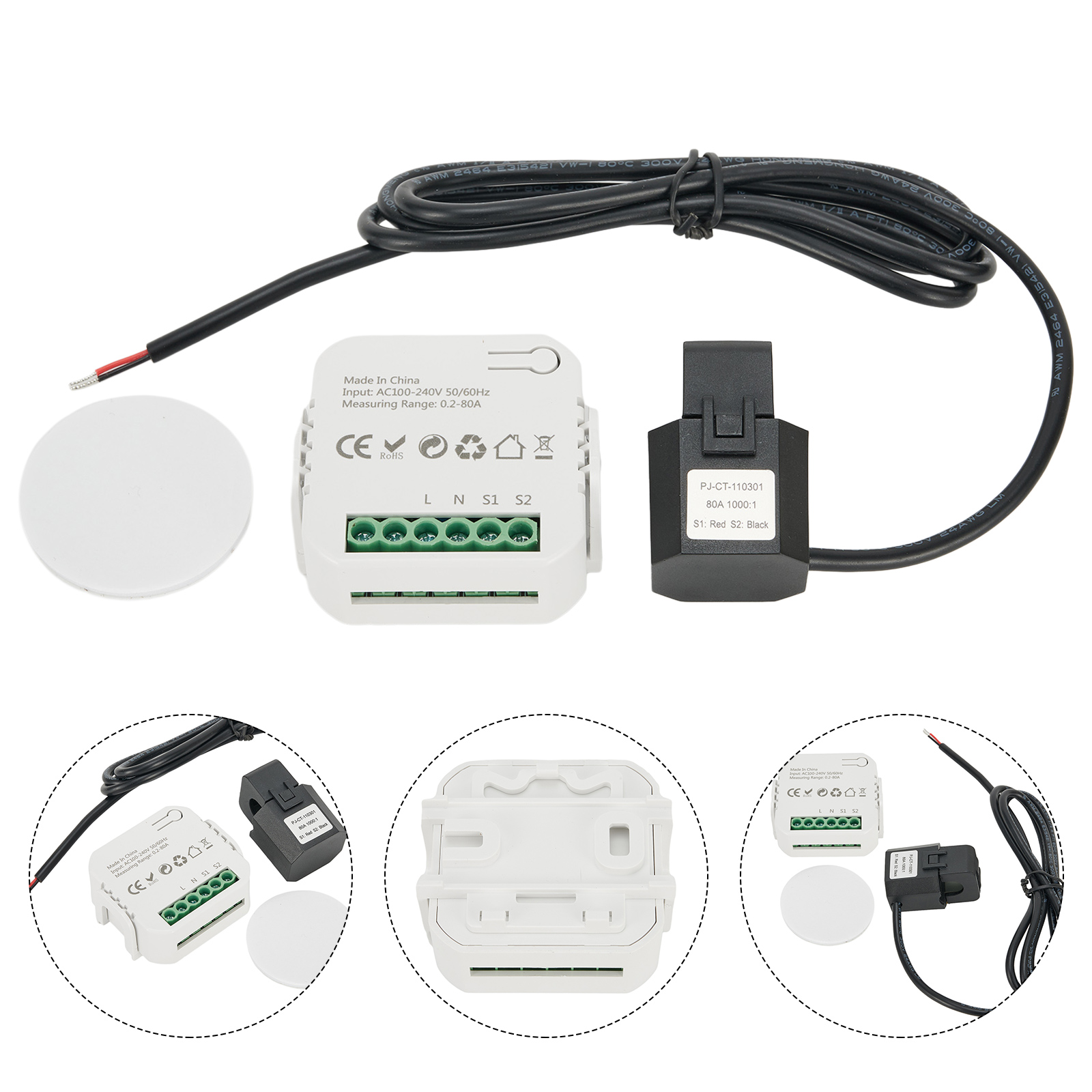 สำหรับ Tuya สำหรับ Smart Life  - Energy Monitor Meter บทวิจารณ์และราคา