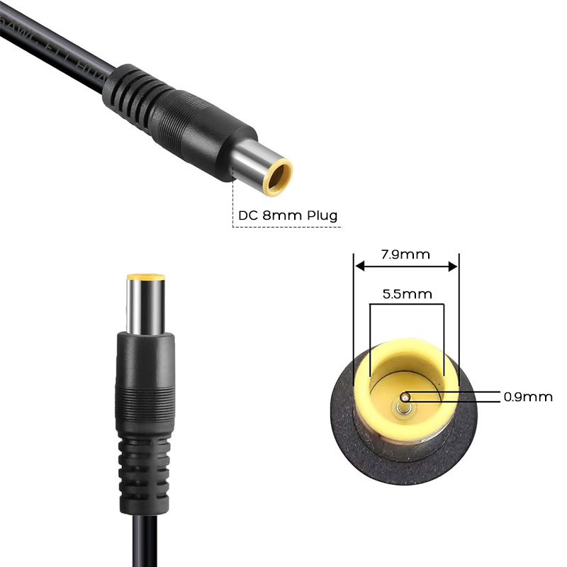 สายไฟ DC7909 (DC8mm) ยาว 1.5 เ - Energy Monitor Meter บทวิจารณ์และราคา