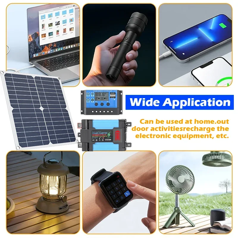 ชุดโซลาร์เซลล์ 6000W มาพร้อมแผ - Solar Panel 200W บทวิจารณ์และราคา