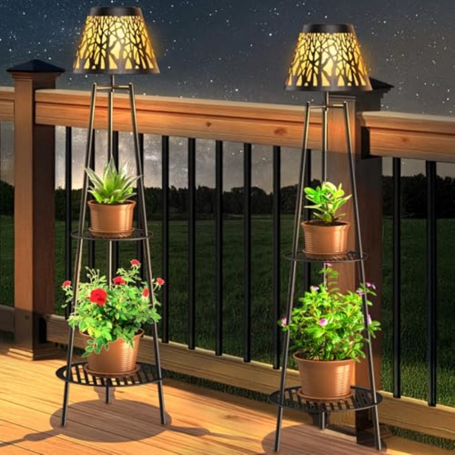 โคมไฟตั้งพื้นพลังงานแสงอาทิตย์ - Solar Lamp บทวิจารณ์และราคา