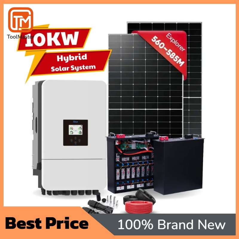【ลดราคา】ระบบโซลาร์เซลล์ 10KW D - Solar Panel บทวิจารณ์และราคา