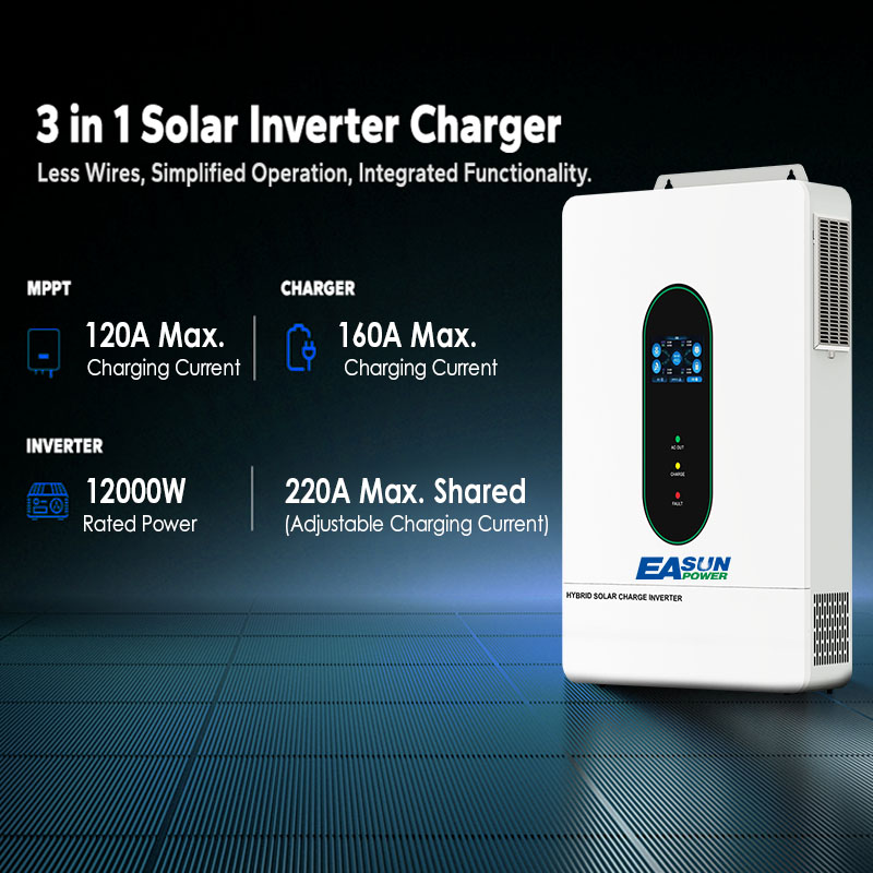 EASUN US อินเวอร์เตอร์พลังงานแ - Charge Controller Solar บทวิจารณ์และราคา