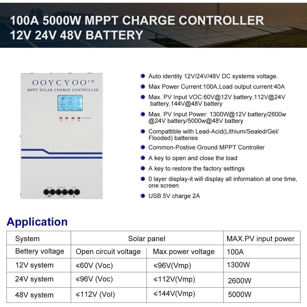 ตัวควบคุมการชาร์จพลังงานแสงอาท - Charge Controller Solar บทวิจารณ์และราคา