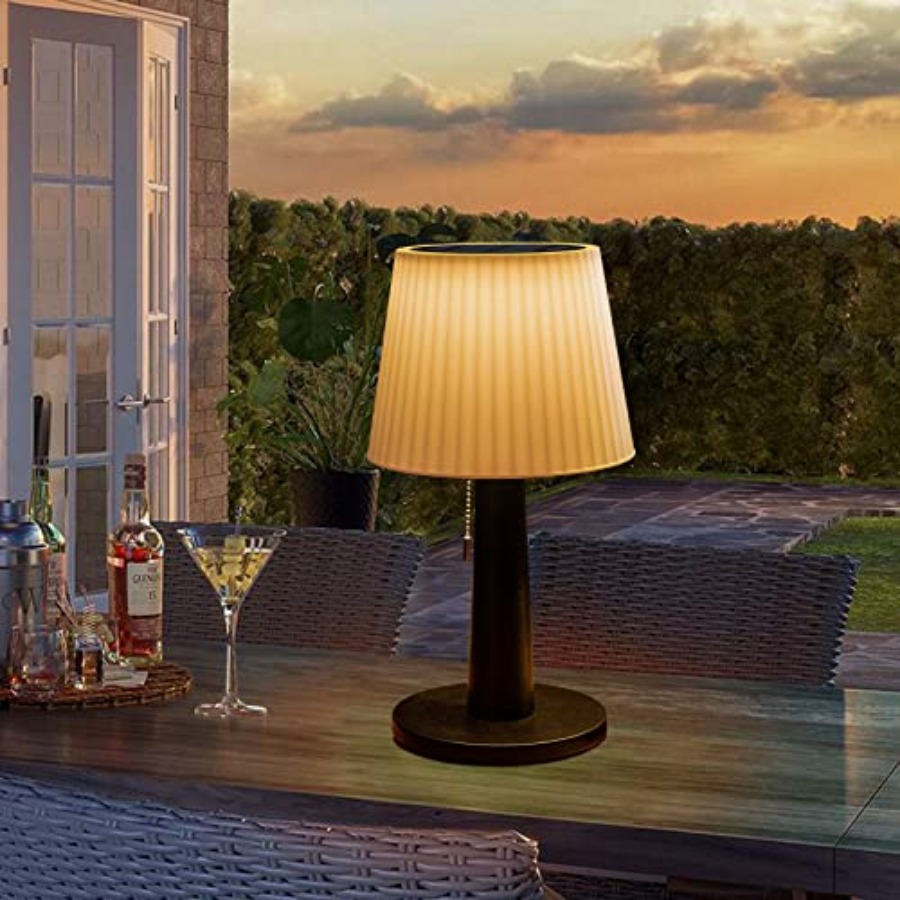 โคมไฟตั้งโต๊ะพลังงานแสงอาทิตย์ - Solar Lamp บทวิจารณ์และราคา